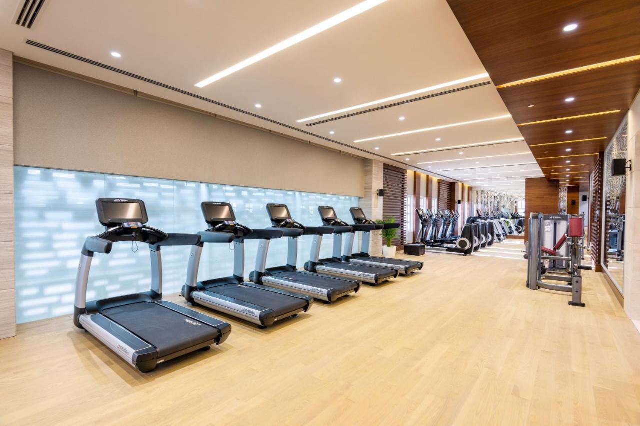 Al Messila, A Luxury Collection Resort & Spa, Doha Kültér fotó The gym at the hotel